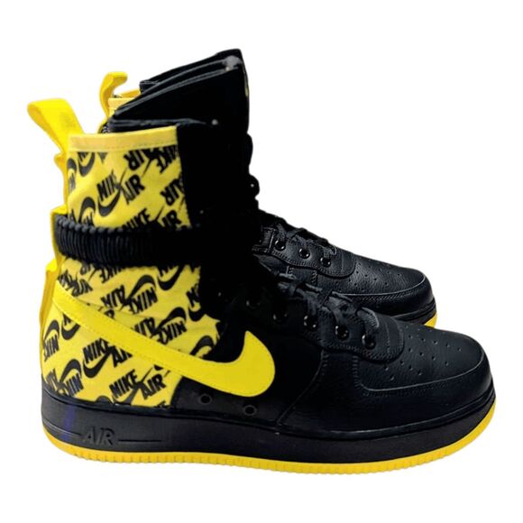 NIKE SF Air Force 1 \'Dynamic Yellow\' Sneakers Size 13 main image 9